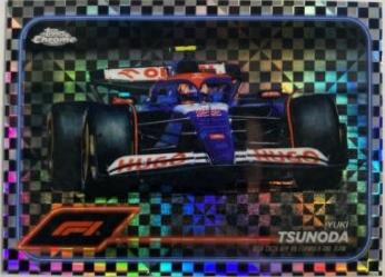Yuki Tsunoda [Checker Flag Refractor] #89