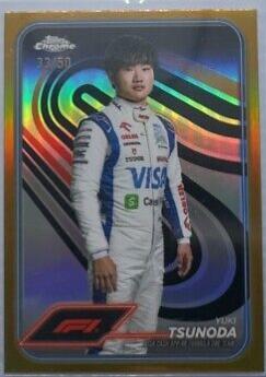 Yuki Tsunoda [Gold Refractor] #17