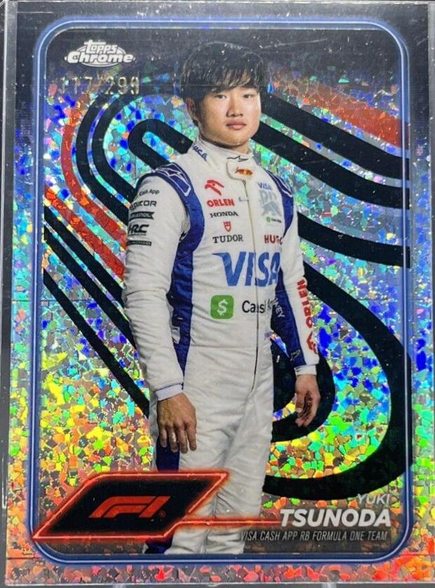 Yuki Tsunoda [Mini Diamond Refractor] #17