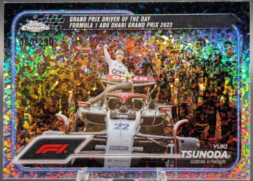 Yuki Tsunoda [Mini Diamond Refractor] #180