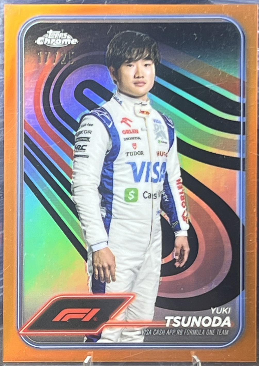 Yuki Tsunoda [Orange Refractor] #17