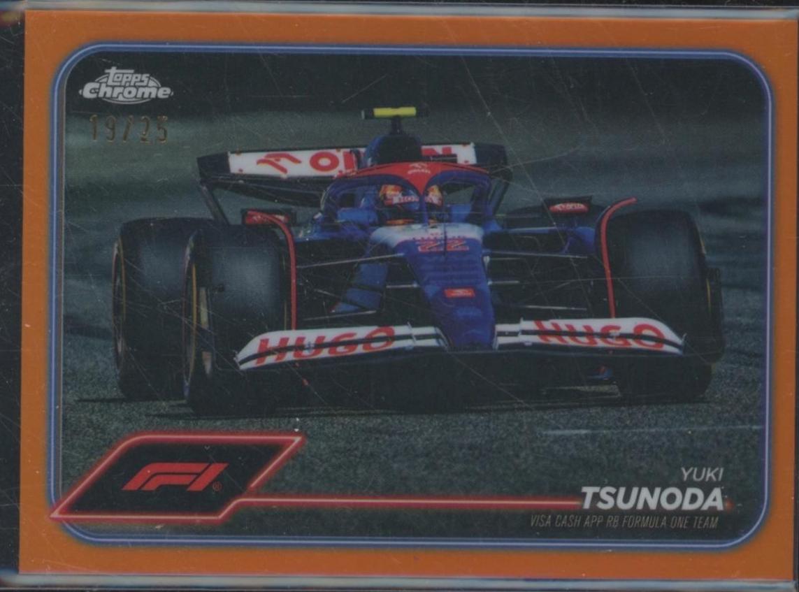 Yuki Tsunoda [Orange Refractor] #89