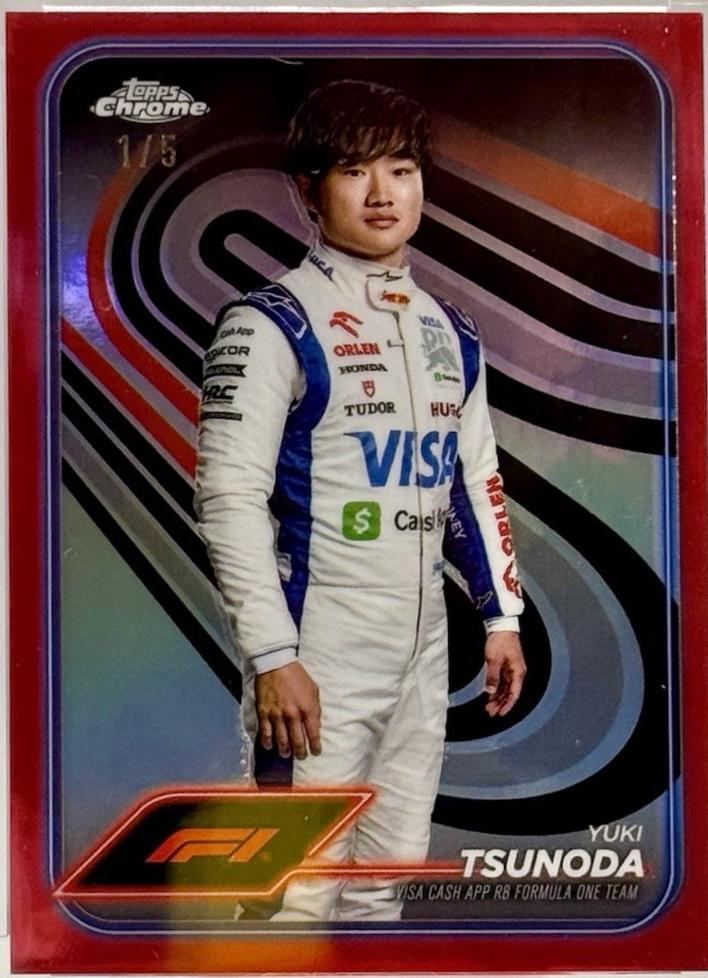Yuki Tsunoda [Red Refractor] #17