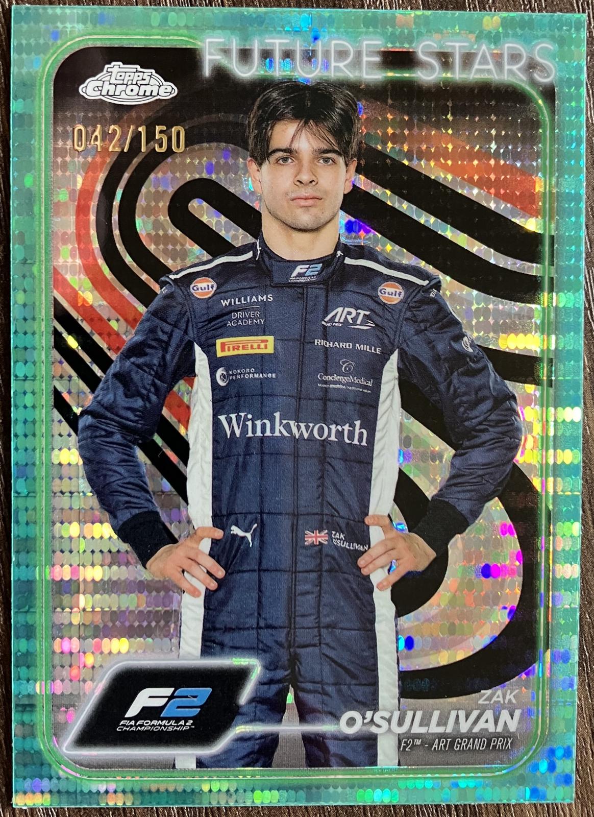 Zak O'Sullivan [Aqua Sonar Refractor] #29