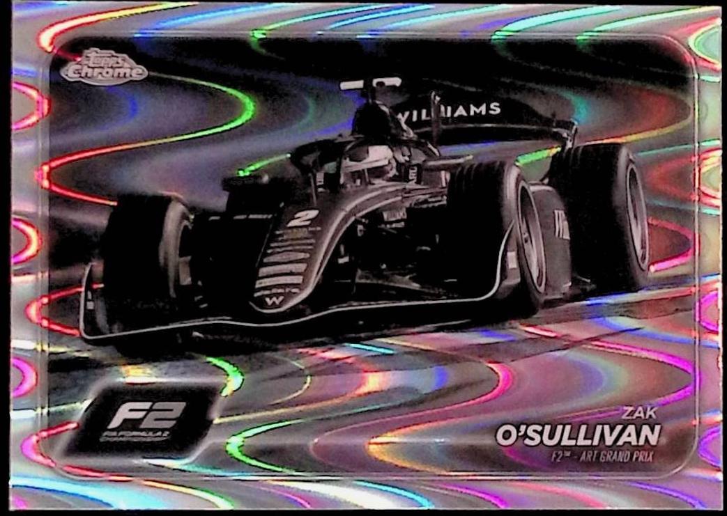 Zak O'Sullivan [Black White RayWave Refractor] #101