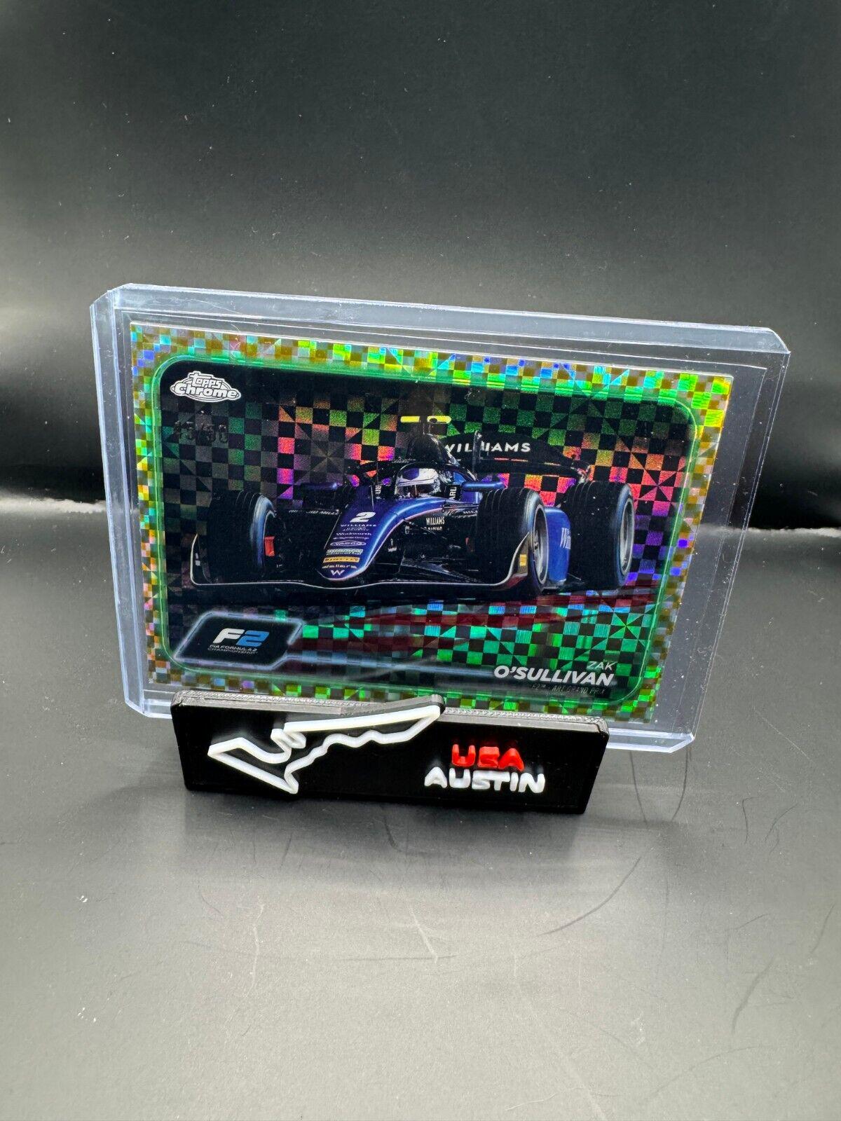 Zak O'Sullivan [Checker Flag Gold Refractor] #101