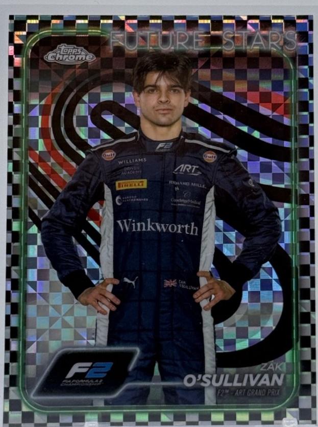 Zak O'Sullivan [Checker Flag Refractor] #29