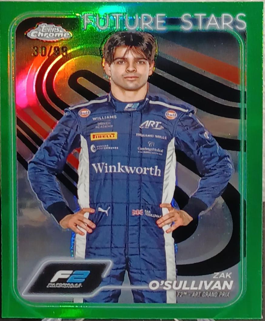 Zak O'Sullivan [Green Refractor] #29