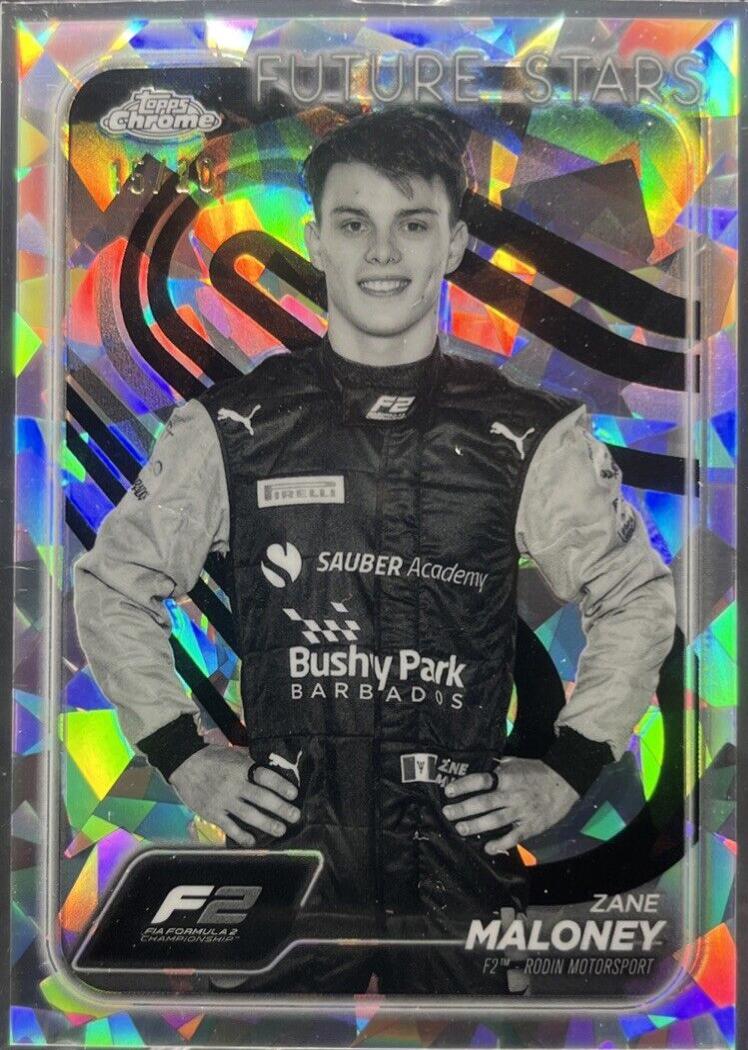 Zane Maloney [Black White RayWave Refractor] #25
