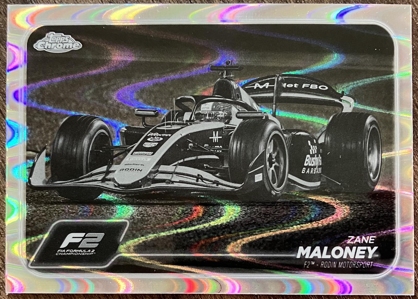Zane Maloney [Black White RayWave Refractor] #97