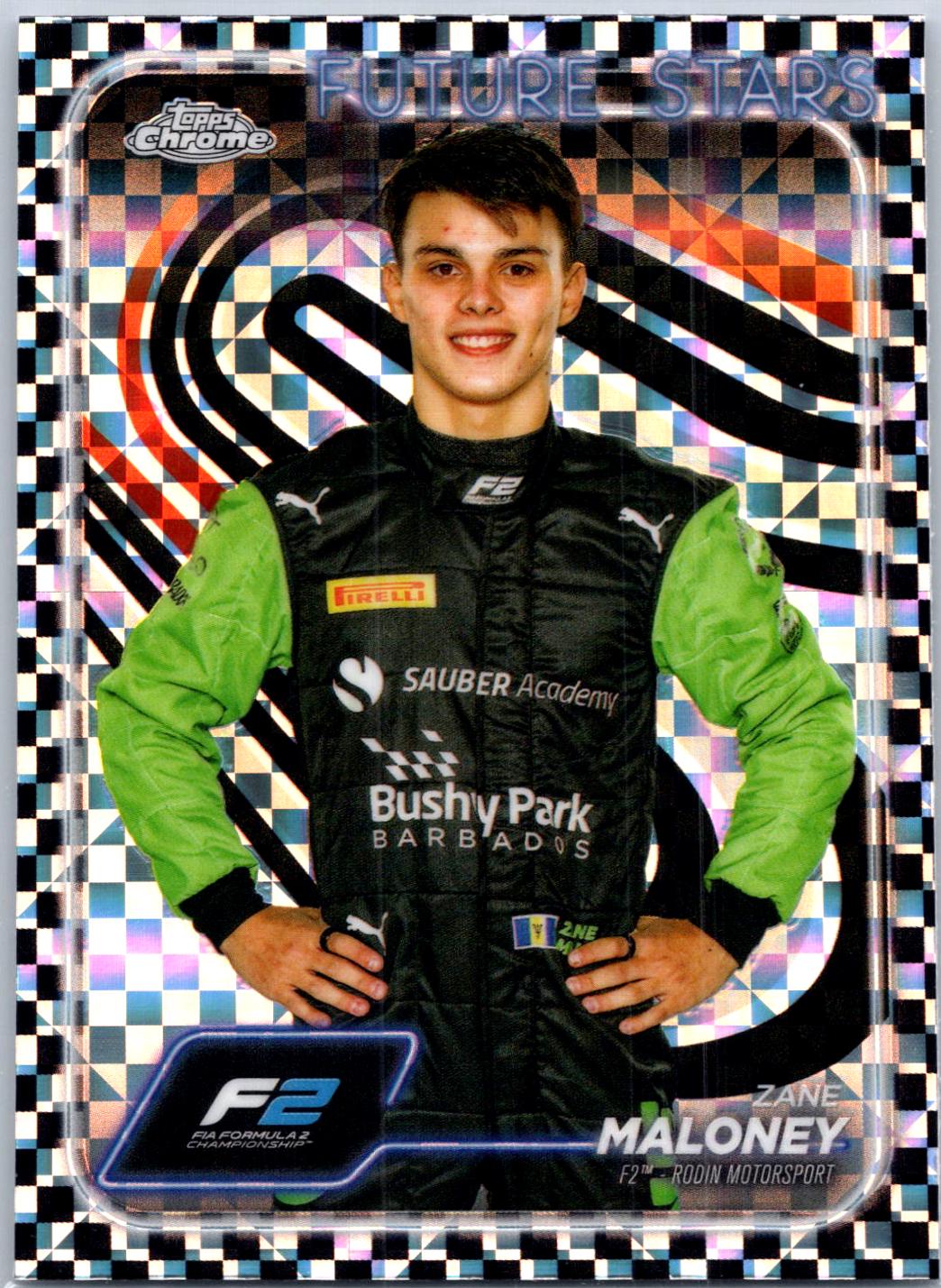 Zane Maloney [Checker Flag Refractor] #25