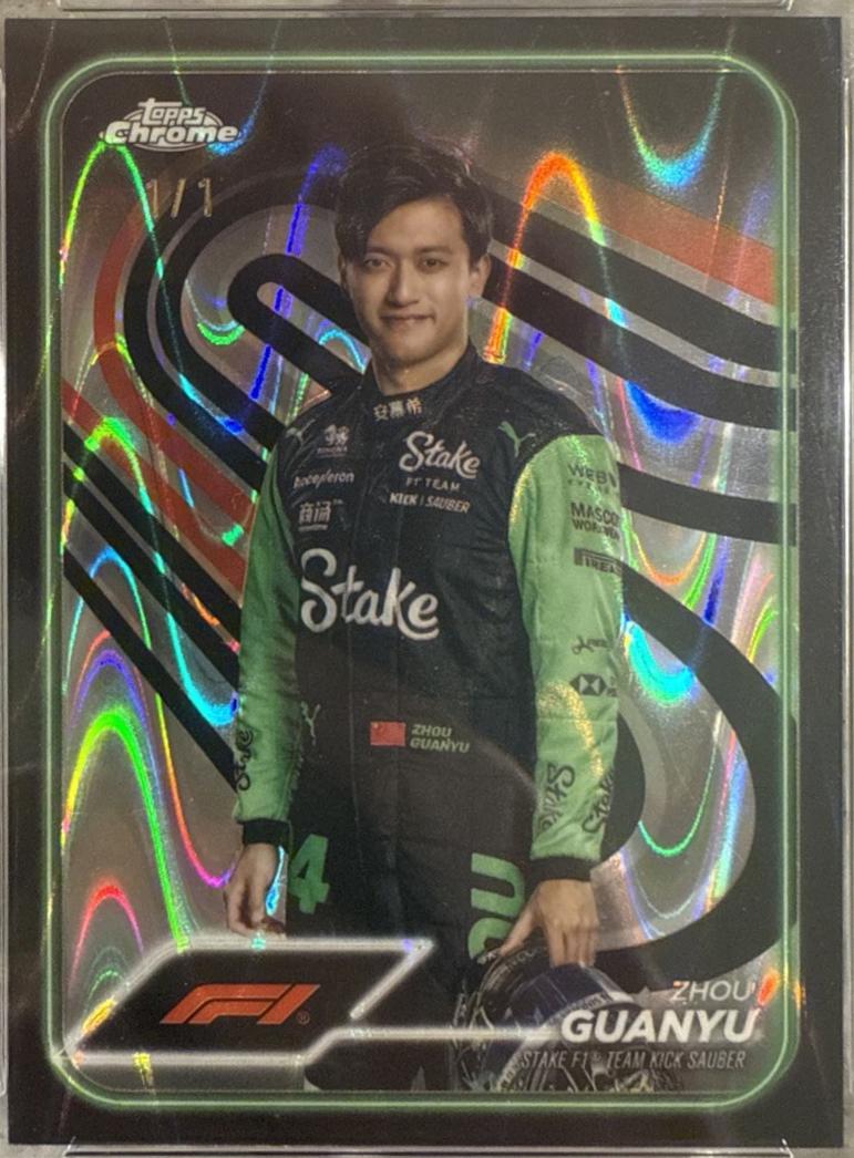 Zhou Guanyu [Black RayWave Refractor] #14