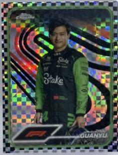 Zhou Guanyu [Checker Flag Refractor] #14