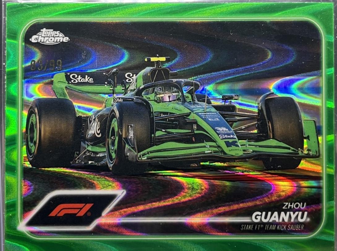 Zhou Guanyu [Green RayWave Refractor] #86
