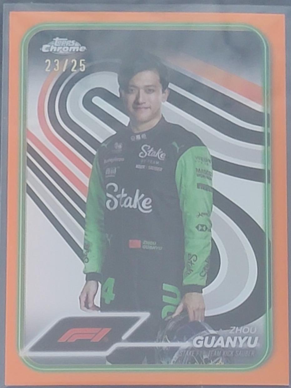 Zhou Guanyu [Orange Refractor] #14