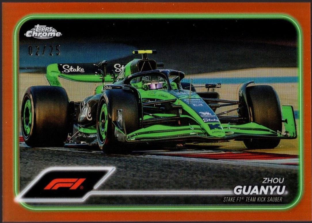 Zhou Guanyu [Orange Refractor] #86