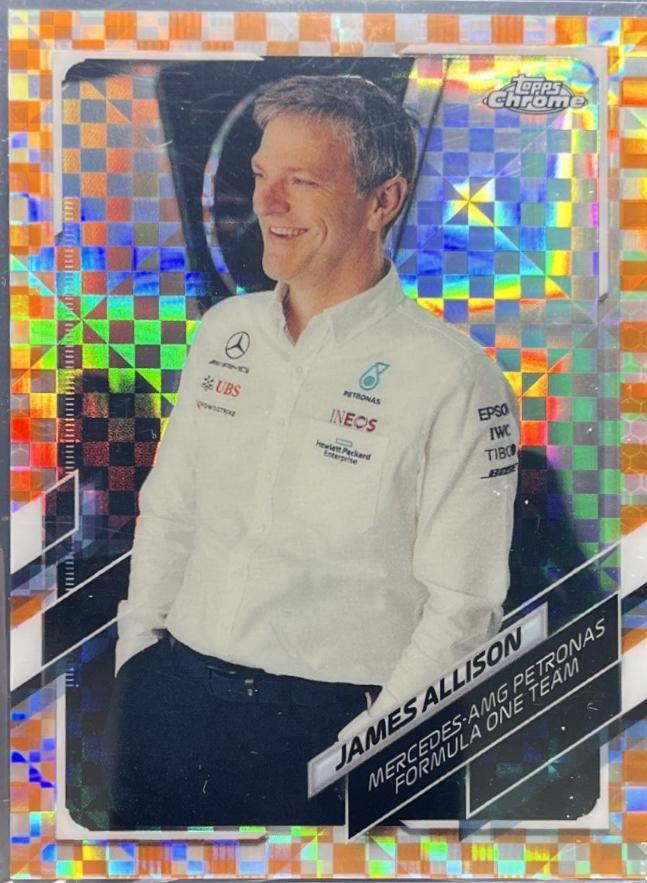 James Allison [Orange Checker Flag] #80