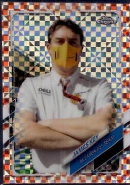 James Key [Orange Checker Flag] #87