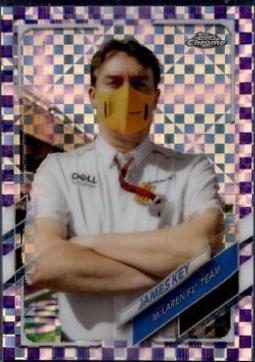 James Key [Purple Checker Flag] #87