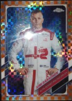 Kimi Raikkonen [Orange Checker Flag] #15