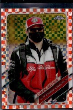 Kimi Raikkonen [Orange Checker Flag] #159