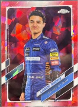 Lando Norris [Sapphire Red] #6