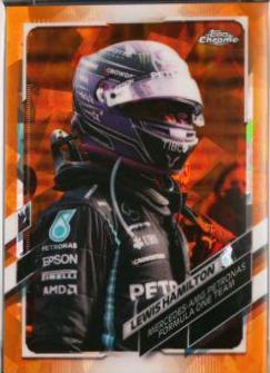 Lewis Hamilton [Sapphire SP Variation Orange] #1