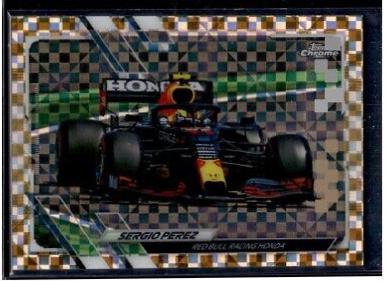 Sergio Perez [Gold Checker Flag] #99
