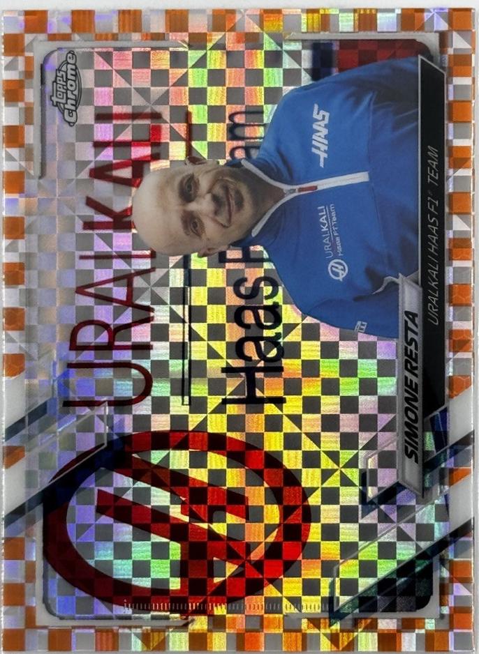 Simone Resta [Orange Checker Flag] #93