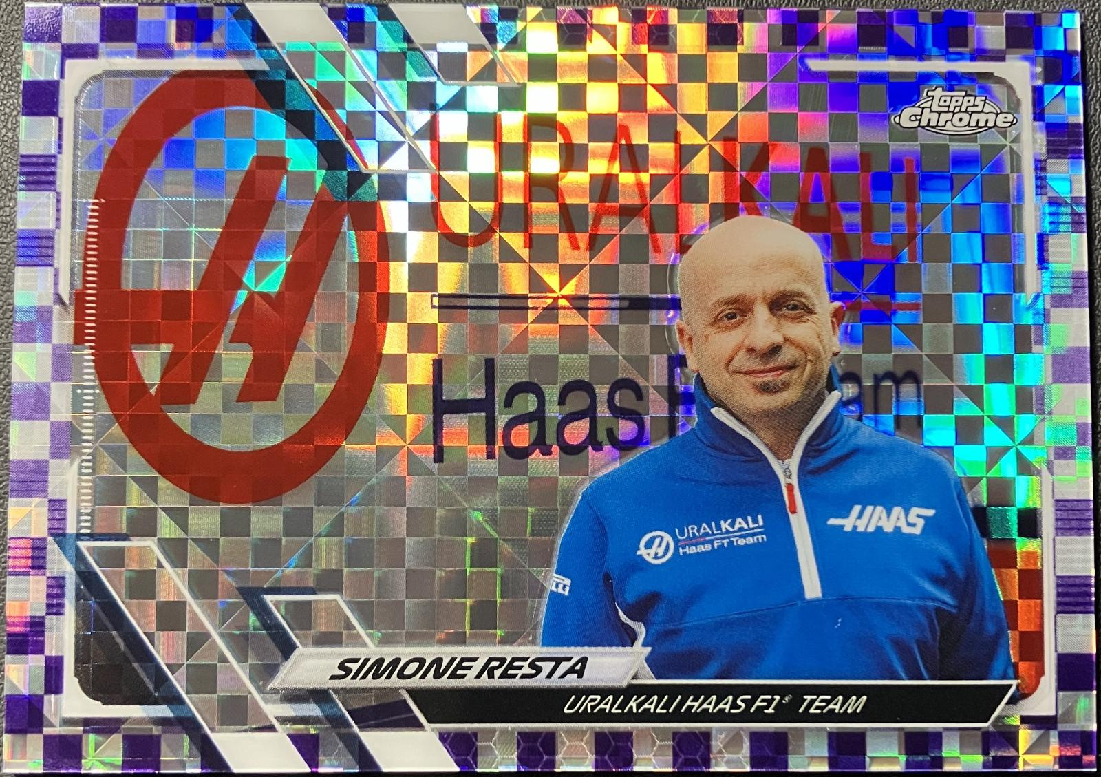 Simone Resta [Purple Checker Flag] #93