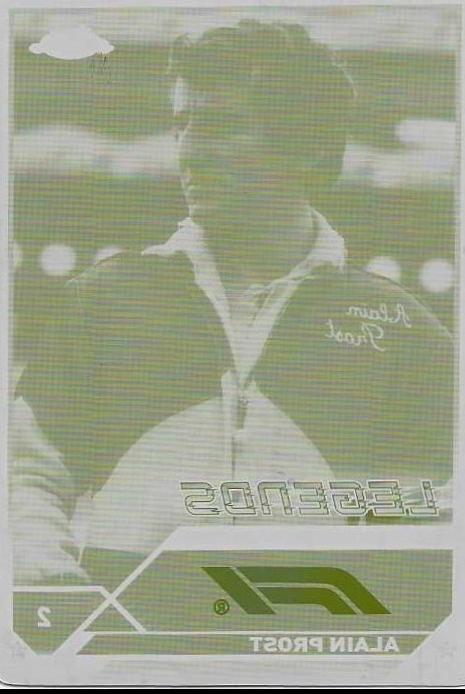 Alain Prost [Printing Plate] #196