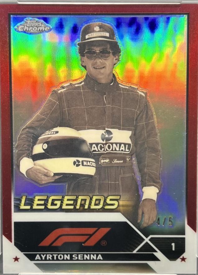 Ayrton Senna [Red Refractor] #198