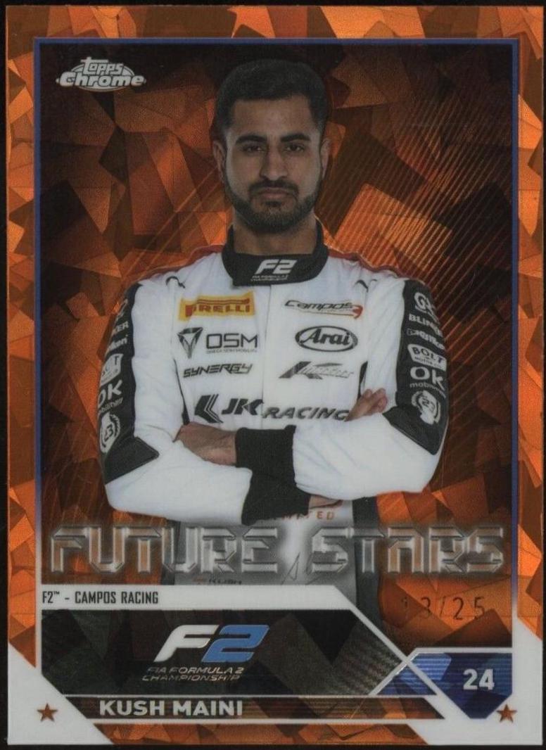 Kush Maini [Orange Refractor] #82