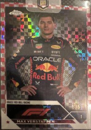 Max Verstappen [Red Checker Flag X-fractor] #1
