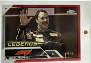Nigel Mansell [Red Refractor] #197