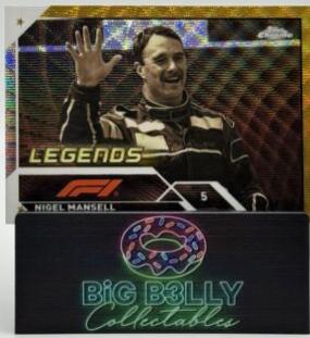 Nigel Mansell [Wave Gold Refractor] #197