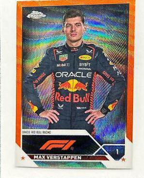 Oracle Red Bull Racing [Wave Orange Refractor] #191