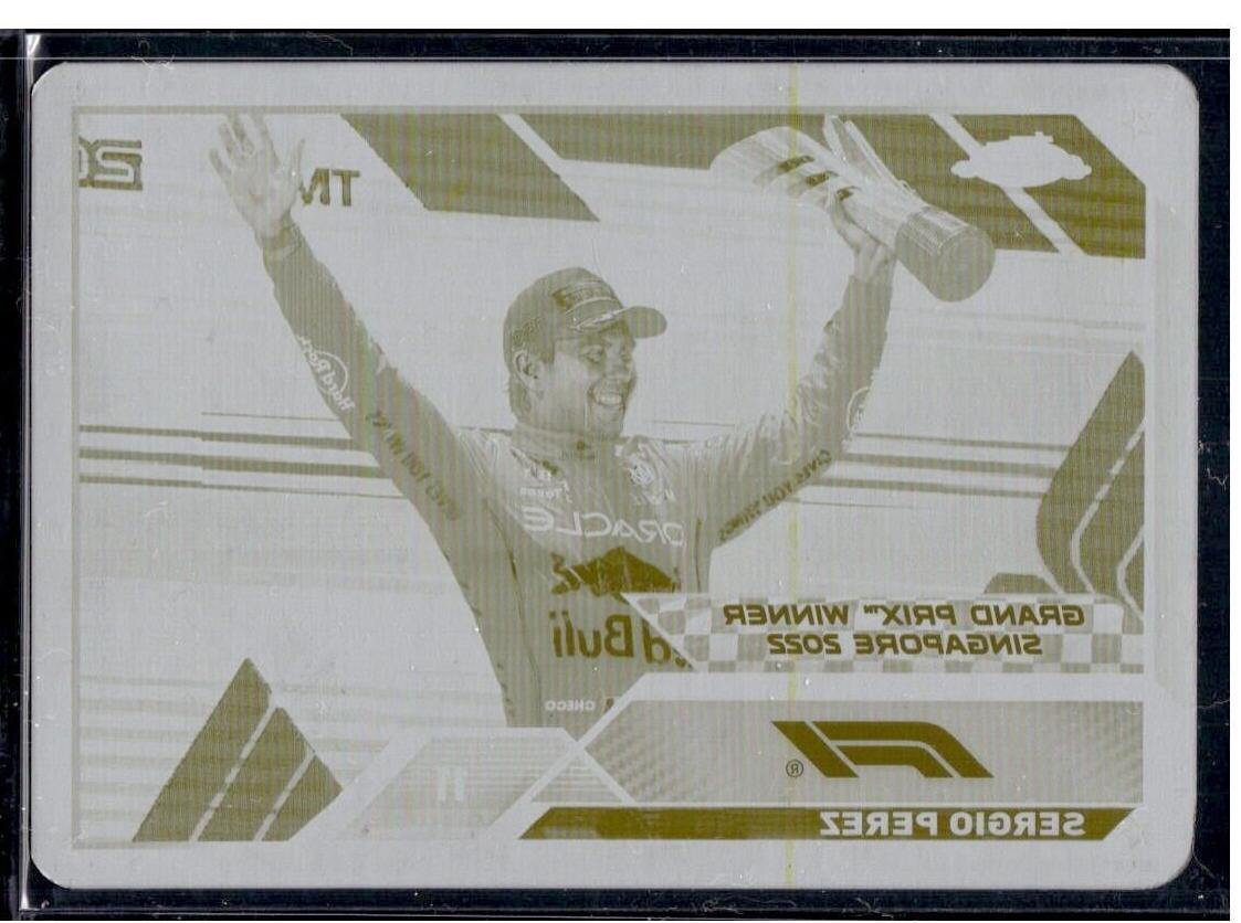 Sergio Perez [Printing Plate] #160