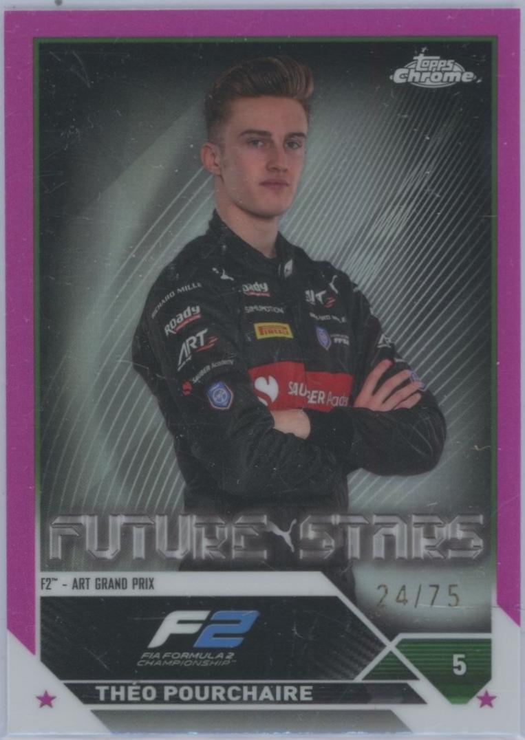 Theo Pourchaire [Pink Refractor] #78