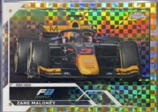 Zane Maloney [Gold Checker Flag X-fractor] #126