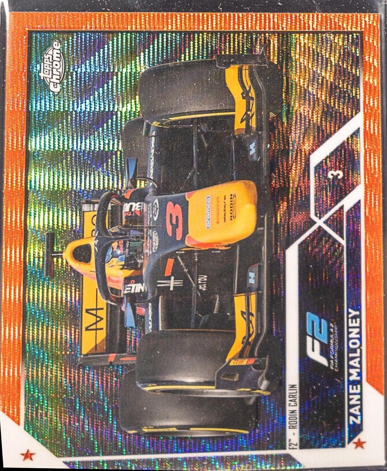 Zane Maloney [Wave Orange Refractor] #126