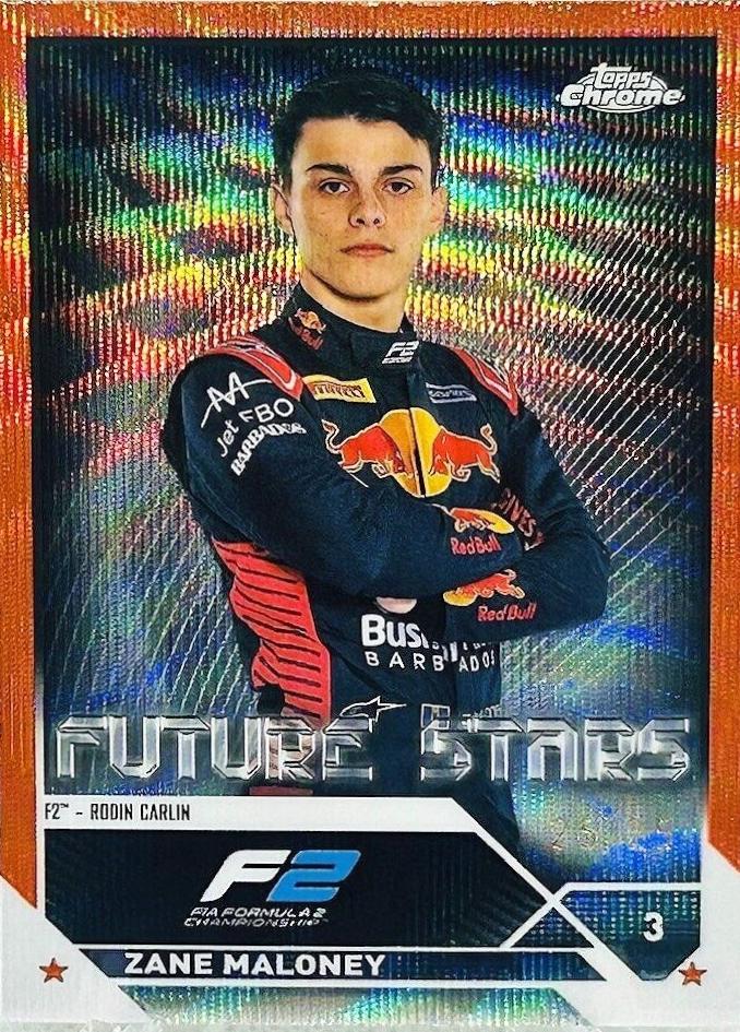 Zane Maloney [Wave Orange Refractor] #74