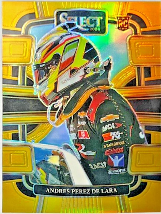 Andres Perez De Lara [Gold Prizm] #92