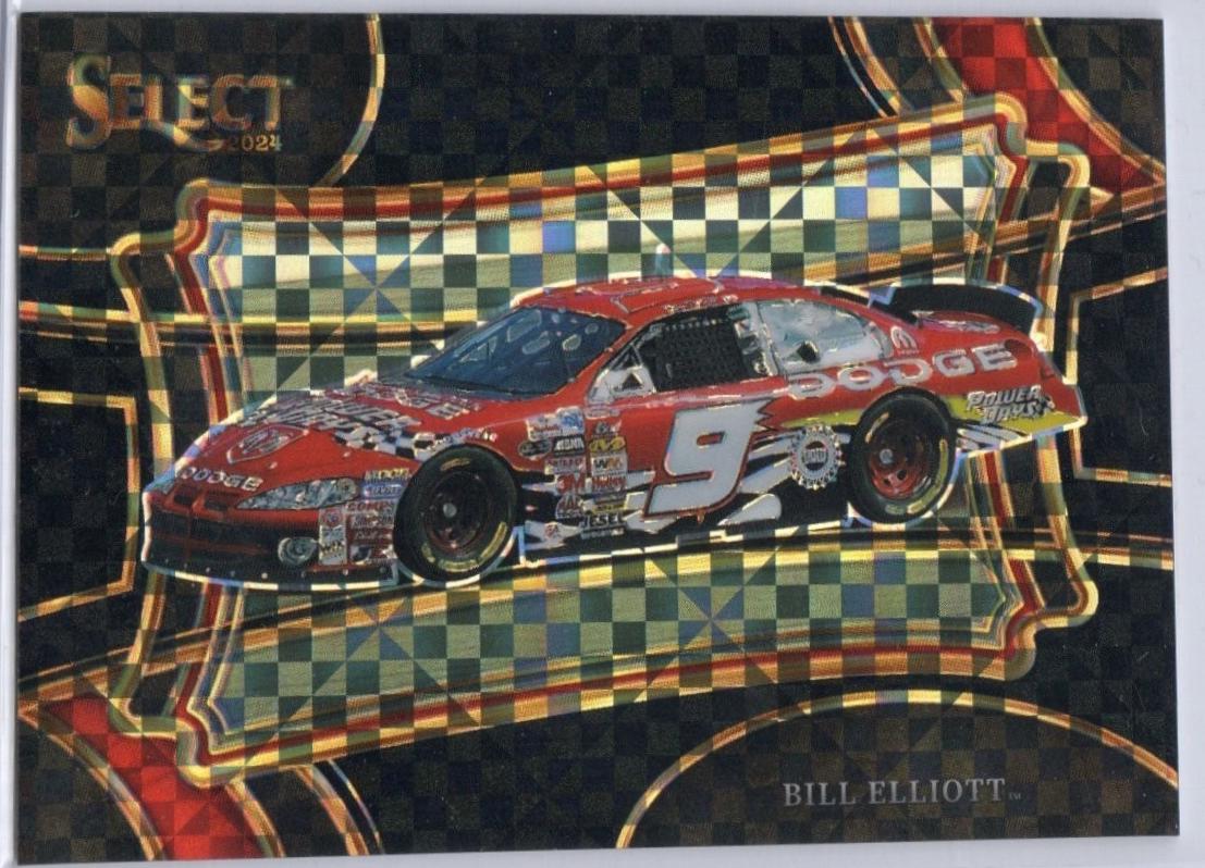Bill Elliott [Black Finite Prizm] #149
