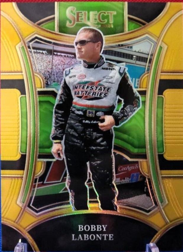Bobby Labonte [Gold Prizm] #297