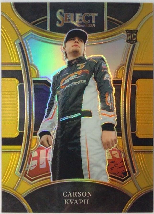 Carson Kvapil [Gold Prizm] #300