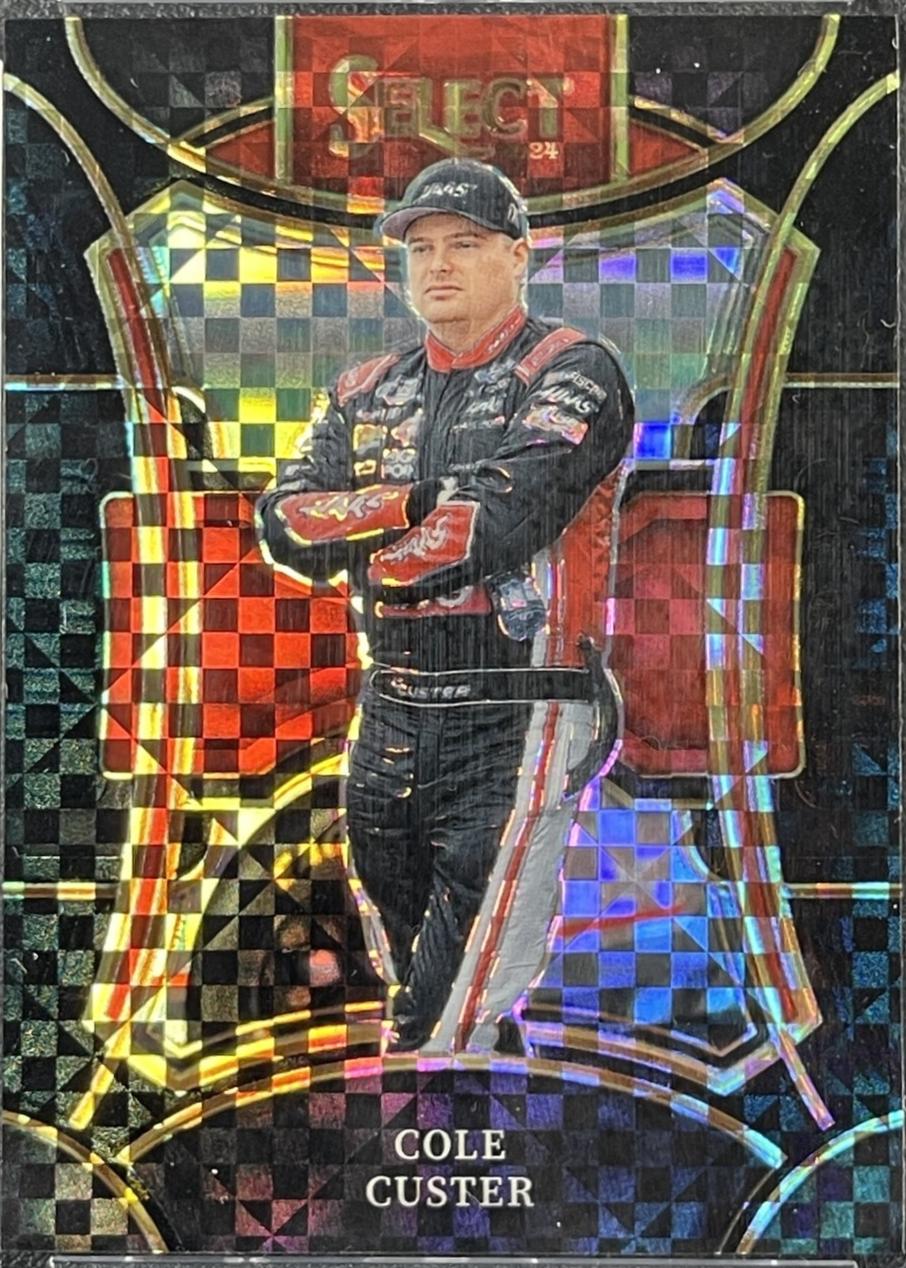 Cole Custer [Black Finite Prizm] #235