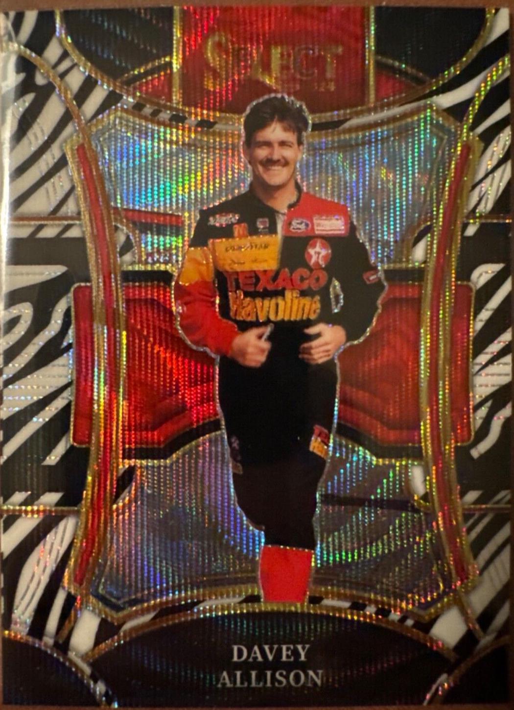 Davey Allison [Zebra Prizm] #257