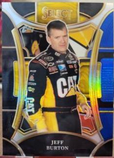 Jeff Burton [Black Blue Prizm] #267