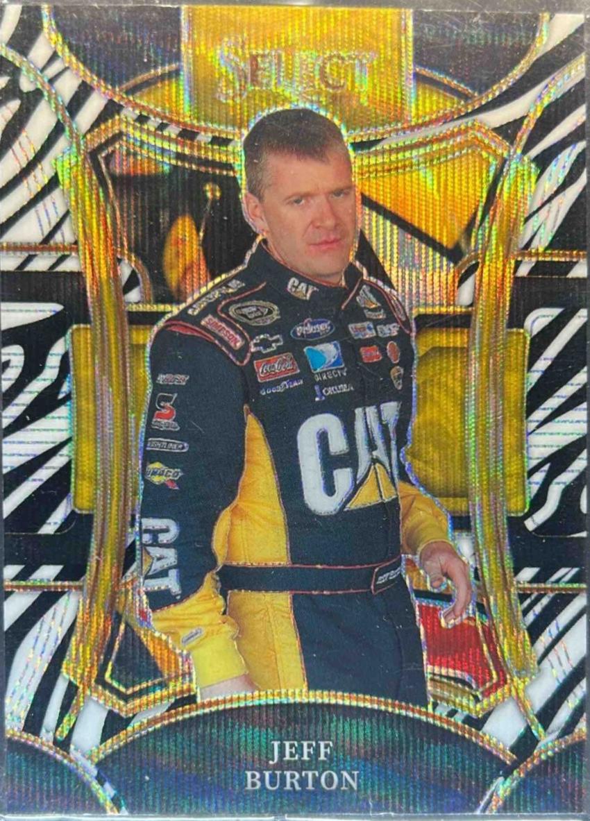 Jeff Burton [Zebra Prizm] #267